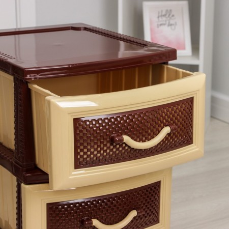 Mosque 3-sector "dolphin", color beige-brown-2