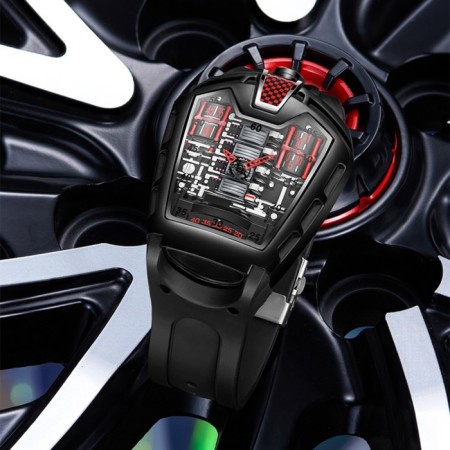 Men's wrist watches, D-4.5 cm, waterproof-2