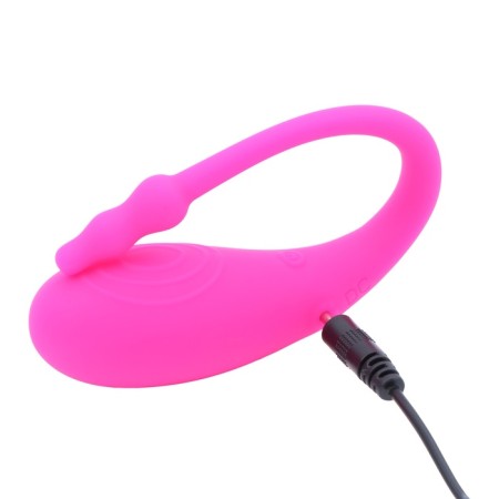 Vibroyaite Oka-Fucks, with shock stimulation G Spot, App, ZU USB, 9 modes, pink-6