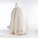 Youth backpack on lightning, 3 pockets, white color