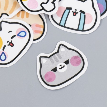 Stickers for the creativity "Myu-Muu" set of 45 pcs 4.4x4.4x1.1 cm-1