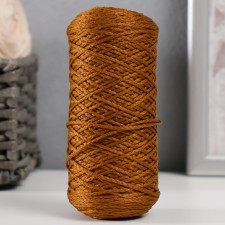 Knitting cord 100% polyester 1mm 200m/75 ± 10g (10-Bronza)