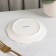 Porcelain porcelain pantry Magistro "Etude", D = 15 cm, white color
