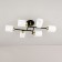 Ceiling chandelier Citilux "Henry" CL130265, 79.5x42x1.5 cm, 6x75W, E27, Black Color Black