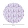 The tablecloth "Summer butterflies", Round, Saten, D = 150 cm