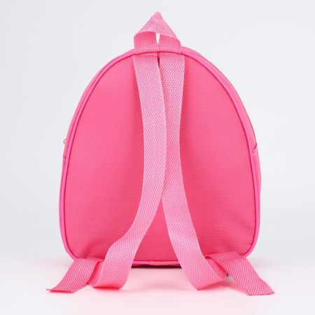 Baby backpack for a girl "Bunny with Kexik", rn. 23x20.5 cm-3
