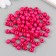 Beads for creativity tree "bright pink" d = 0.8 cm set 20 g