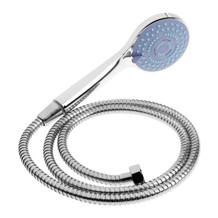 Bath mixer Zein Z3727, two -wound, pour 10 cm, watering can 3 modes, chrome-6