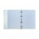 A notebook on the rings of A5 120 sheets in the Calligrata cage "Blue marble", plastic cover, offset unit
