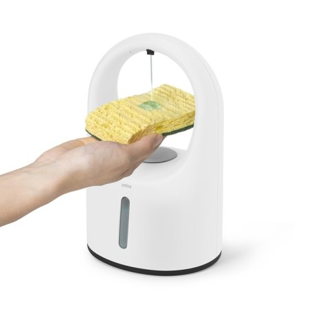 Liquid soap dispenser automatic umbra rain, 414 ml, white color-13