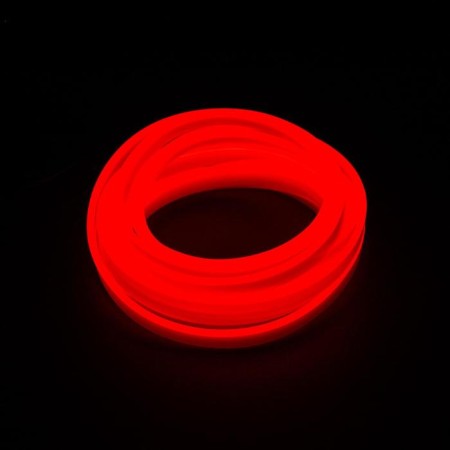 Neon thread for lighting salon, red, 3 m