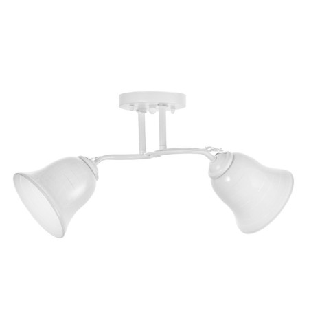 Vendi chandelier 2x40W E27 White 49x22x23cm-4