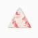 Box for confectionery products with PVC lid "Pink flowers", 18 x 3 cm