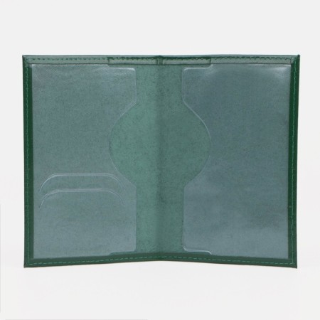 Cover for passport, green color-2