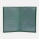 Cover for passport, green color
