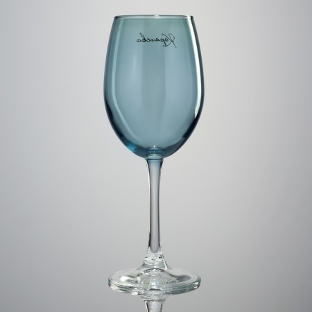 Glass for the wine "Queen", 360 ml, blue-3