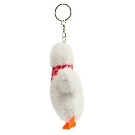 Soft toy "Duck" on a key fob, 11 cm-1