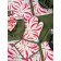 CHILLY mittens and size, size 18x30 cm, red color