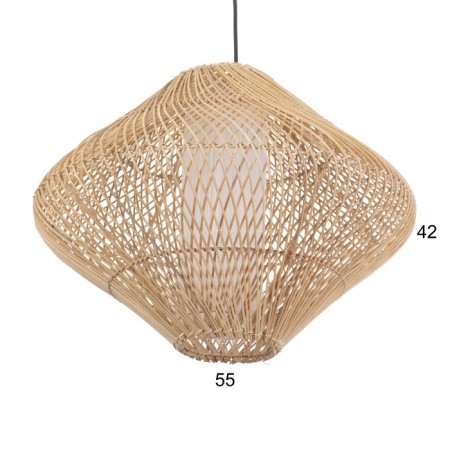 Ceiling Lamp from Rotan "Bow" 1x120W, E27, 50x50x38 cm-1