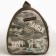 Baby backpack for the girl "Camouflage", 23x20.5 cm
