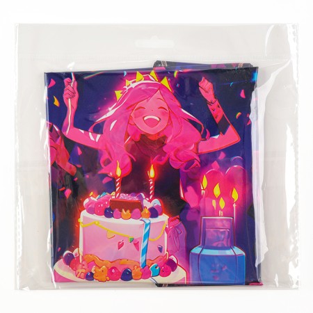 Flaged balloon 18 "" anime. Holiday ", circle, set of 5 pcs.-2