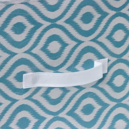 The storage box "Laguna", 37 × 27 × 27 cm, the color turquoise-3