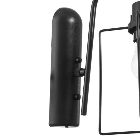 Sconces "FIRST" 1x40W E27 Black 25x16x33 cm.-4