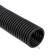 A meter pipe corrugated from PND, with probe, black, Ø32mm (Bay 25 m/union) rexant
