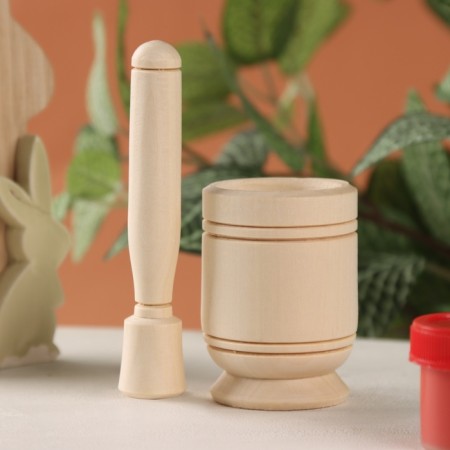 Stupa with pestle, 4.5 / 7 cm-1