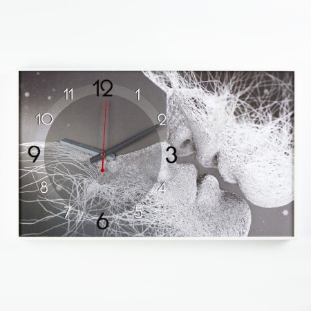 Carty clock, interior "faces", 57 x 35 x 4 cm, silent