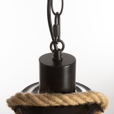 Lamp "Lantern" E27 40W black 8x8x15-115cm-6