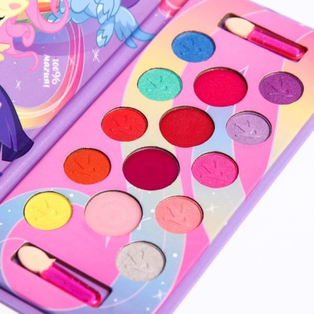 A set of cosmetics, shadows 10 colors, shine 4 colors "Pink Pie", My Little Pony-1