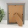 Photo frame plastic 13x18 cm "Golden waves and points" Dark tree 16.6x21.6 cm