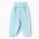 Kit for children (swing, slider, cap), blue color, height 56 ​​cm