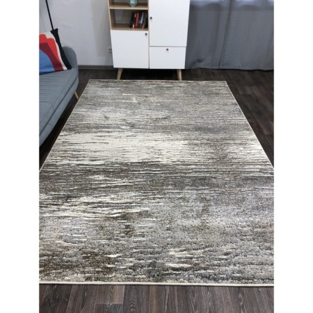Rectangular carpet Merinos Ibiza, size 80x150 cm, color Beige-Gray-3