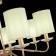 Ceiling EVOLUCE lamp. Sle108002-07. Rita. 7x40 W, E14, 75x75x44 cm, golden color