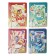 Notebook Gift, A6, 96 sheets, color block, with a curly refrain, PVC cover, "Anime", mix