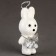A toy of foam "Bunny" with a bow, 13 cm
