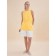 T -shirt female, size l, yellow color