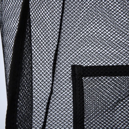Bag Schoper beach, grid, 41x32x26 cm, black-3