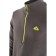 Payer Sweatshirt "Tahoe", fleece 150g, gray with lemon, rr 40-42 Height 170-176