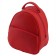 Women's backpack (B2834-77140) genuine leather, red, 1x240x23 cm