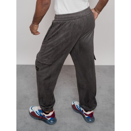Sports pants, size 56, gray color-15