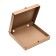 Pizza box, brown, 32 x 32 x 4 cm