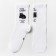 Cat socks, white color, size 27-29 (42-44)