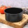 Jacqueline bowler, 1.2 l, anti -stick coating, black color