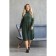 Women's dress, size 52, green color