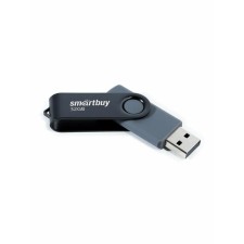 Flash drive Smartbuy Twist, 32 GB, USB 2.0, th Up 25 MB/s, PBU up to 15 Mb/s, black