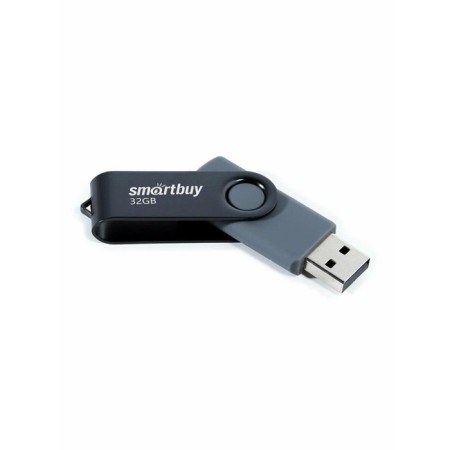 Flash drive Smartbuy Twist, 32 GB, USB 2.0, th Up 25 MB/s, PBU up to 15 Mb/s, black