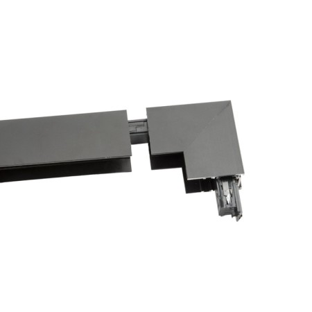 Connector for magnetic tire pipelines, 35 mm. Angular. Interior. Uniel, IP20, black color-2